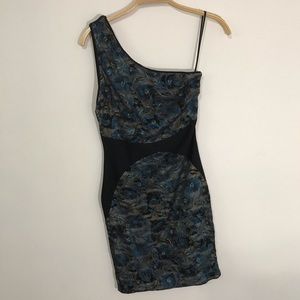 Dress the Population One Shoulder Dress